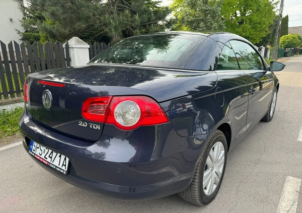Volkswagen Eos cena 24500 przebieg: 160700, rok produkcji 2009 z Biłgoraj małe 596